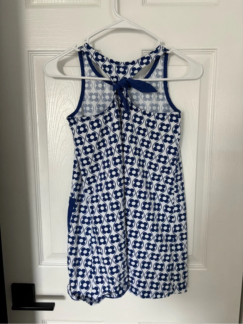 Size 8 Hanna Andersson Blue Floral dress